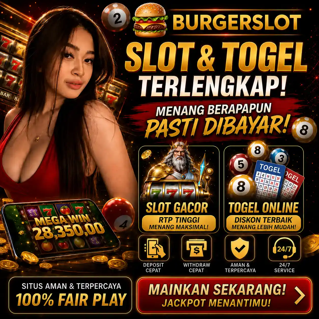 BURGERSLOT : Portal Slot Online & Togel dengan Layanan Modern 2026